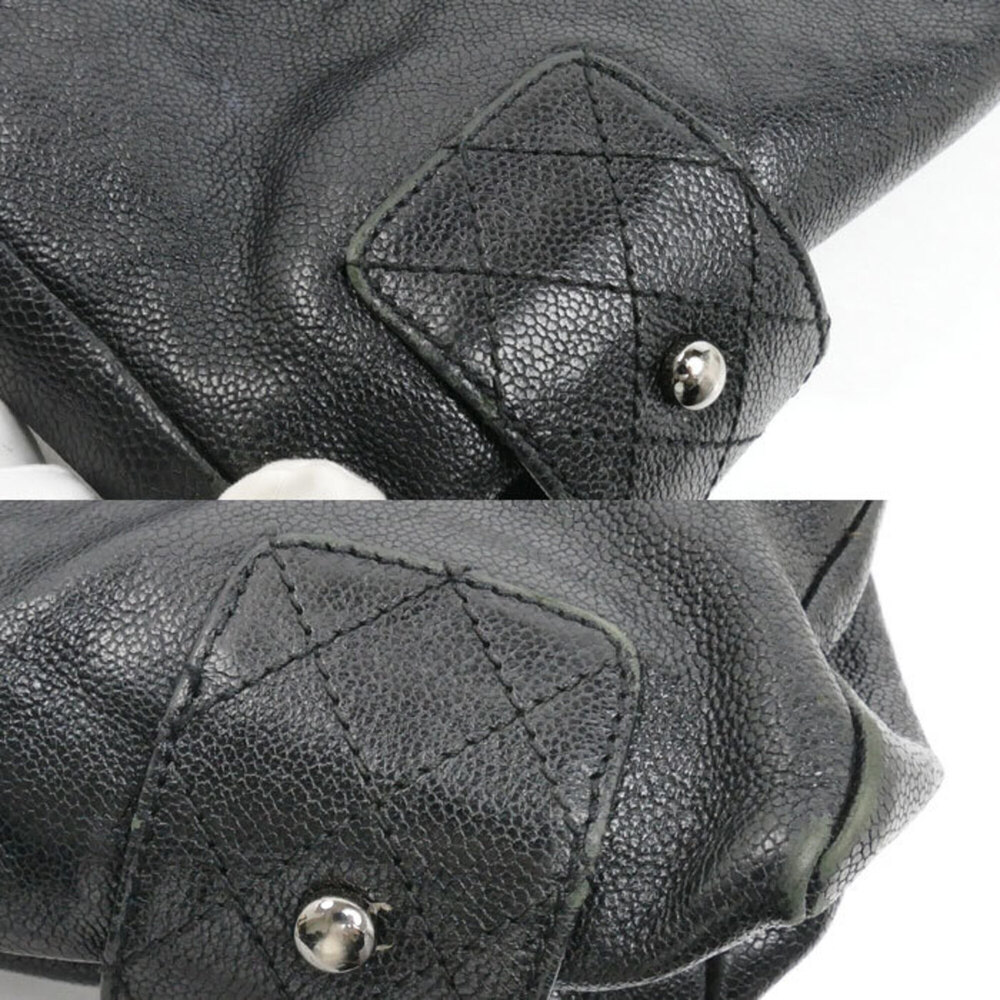 CHANEL Pocket in the City Flap Shoulder Bag, Black, Women's - Picture 9 of 10